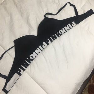 PINK cool and comfy wireless bra